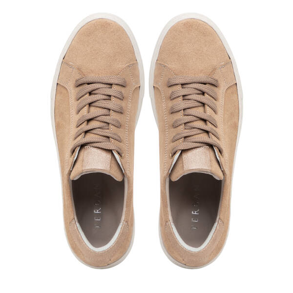 Kahverengi Hakiki Deri Kadın Sneaker - K26I1AY68411-V0V - 5