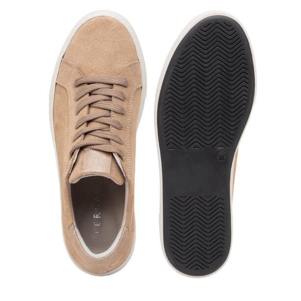 Kahverengi Hakiki Deri Kadın Sneaker - K26I1AY68411-V0V - 6