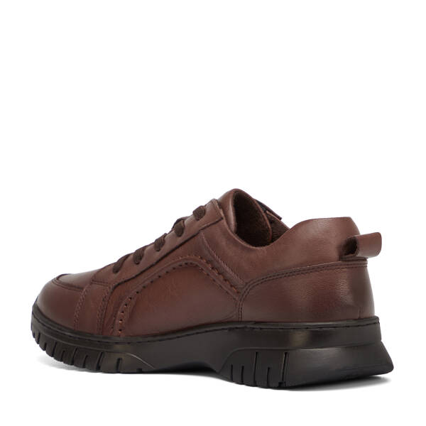 Kahverengi Hakiki Deri Kadın Sneaker - K26S1AY68810-A24 - 4