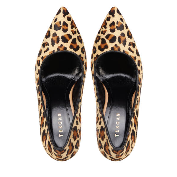 Kahverengi Hakiki Deri Kadın Stiletto - K25S1AY68379-U5S - 5