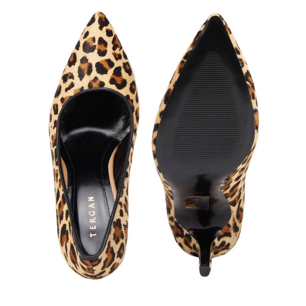Kahverengi Hakiki Deri Kadın Stiletto - K25S1AY68379-U5S - 6