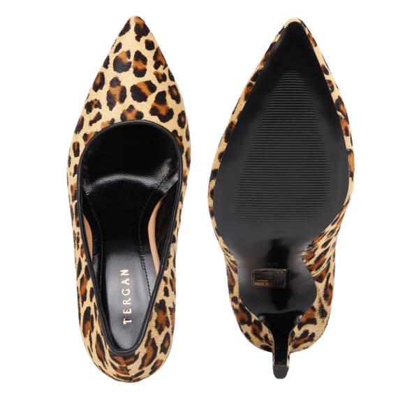 Kahverengi Hakiki Deri Kadın Stiletto - K25S1AY68379-U5S - 6