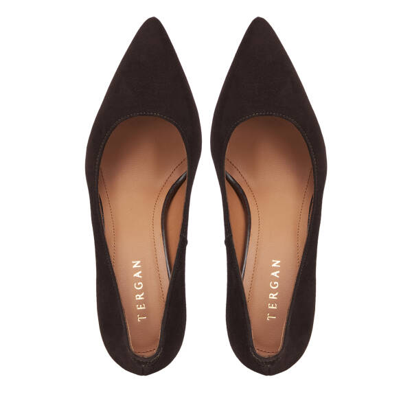 Kahverengi Hakiki Deri Kadın Stiletto - K26S1AY68854-B85 - 5