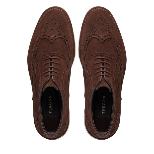 Kahverengi Hakiki Süet Deri Erkek Loafer - E26I1AY57684-B85 - 5