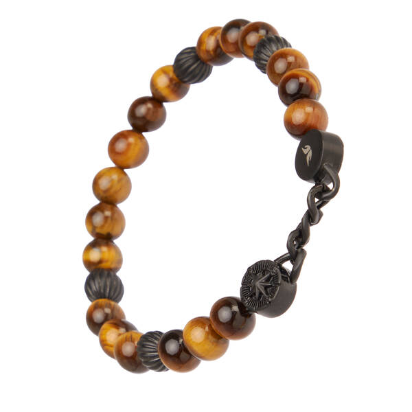 Kahverengi Kaplangözü Erkek Bileklik - E1BLK0410445-E9A - 2