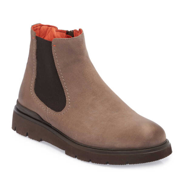 Kahverengi Nubuk Deri Erkek Casual Bot - E23K1BT56369-D4W - 1