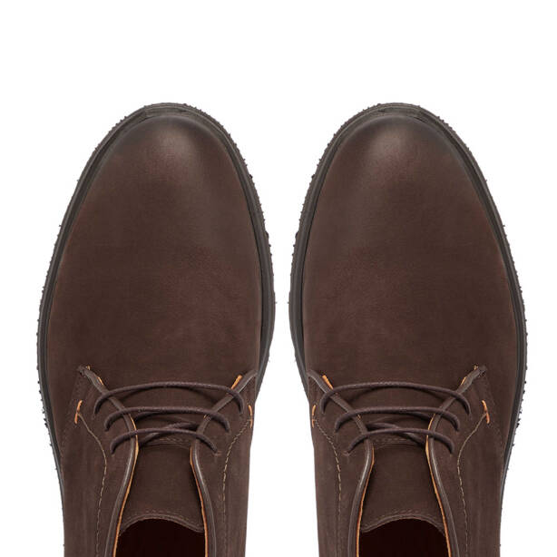 Kahverengi Nubuk Deri Erkek Casual Bot - E24K1BT57014-A39 - 5