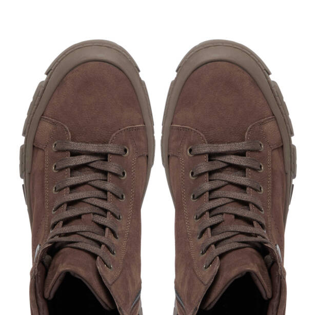 Kahverengi Nubuk Deri Erkek Casual Bot - E24K1BT57080-B52 - 5