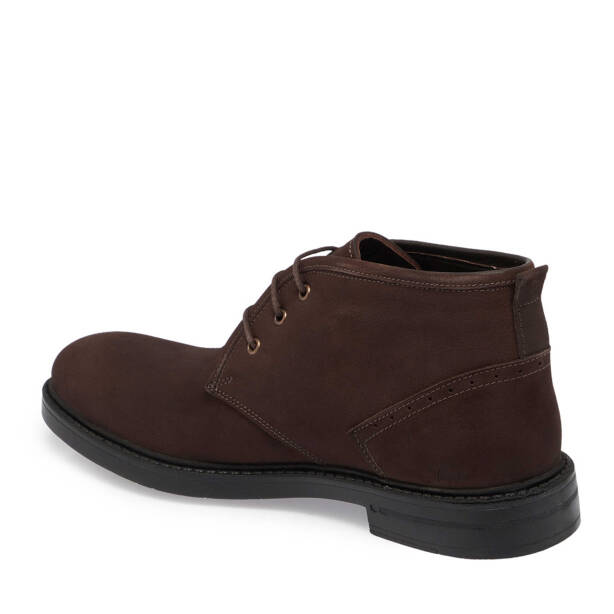Kahverengi Nubuk Deri Erkek Klasik Bot - E24K1BT56988-A39 - Tergan