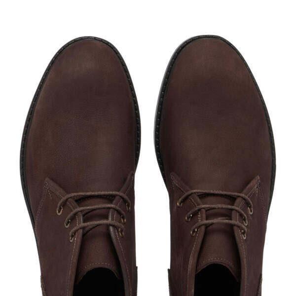 Kahverengi Nubuk Deri Erkek Klasik Bot - E24K1BT56988-A39 - 5