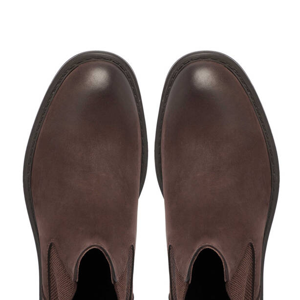 Kahverengi Nubuk Deri Erkek Klasik Bot - E24K1BT57040-A39 - 5