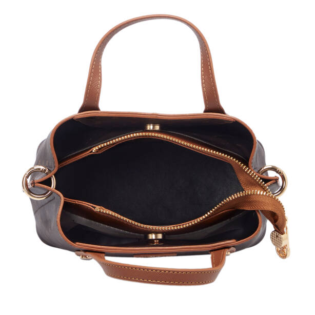 Kahverengi Print Kadın Çapraz Askılı Çanta - S1WPR0000806-T4J - 4