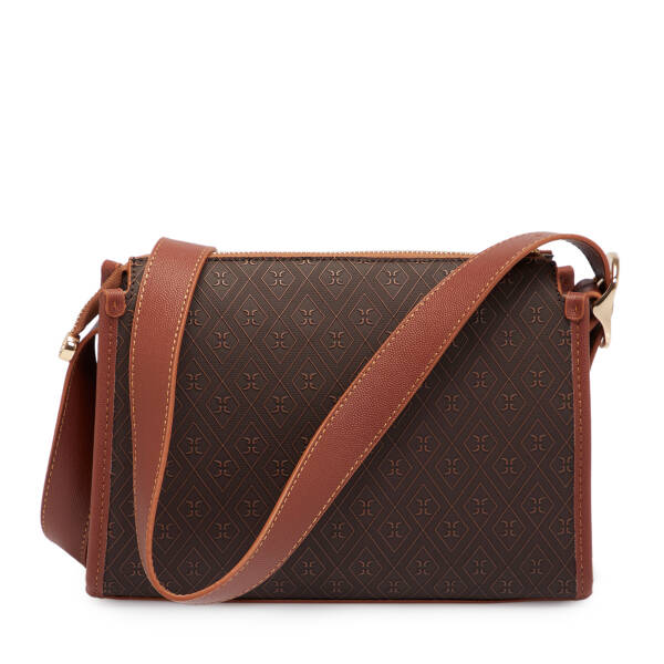 Kahverengi Print Kadın Çapraz Askılı Çanta - S25K1PR09186-R1P - 3