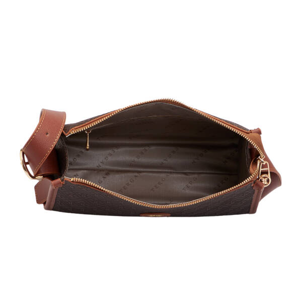 Kahverengi Print Kadın Çapraz Askılı Çanta - S25K1PR09186-R1P - 4