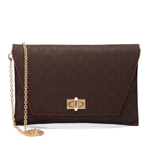 Kahverengi Print Kadın Çapraz Askılı Çanta - S25K1PR09187-R1P - 1