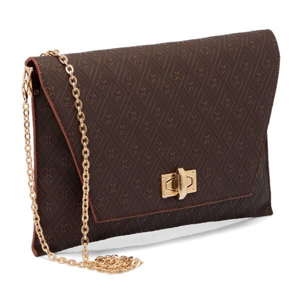 Kahverengi Print Kadın Çapraz Askılı Çanta - S25K1PR09187-R1P - 2