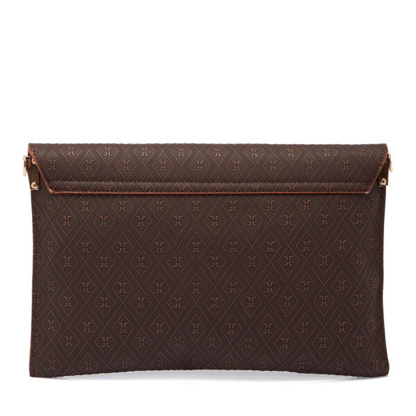 Kahverengi Print Kadın Çapraz Askılı Çanta - S25K1PR09187-R1P - 3