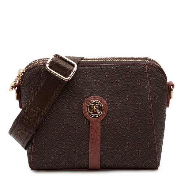 Kahverengi Print Kadın Çapraz Askılı Çanta - S25K1PR09188-R1P - Tergan