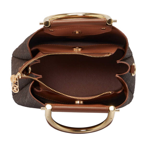 Kahverengi Print Kadın Çapraz Askılı Çanta - S25Y1PR09177-R9C - 4