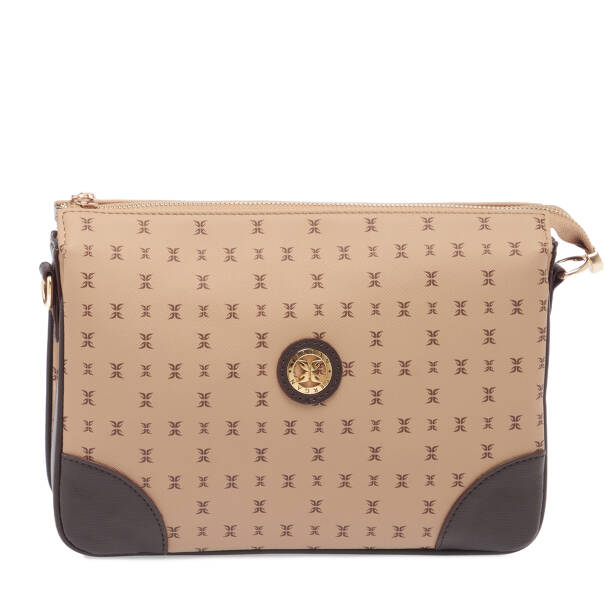 Kahverengi Print Kadın Çapraz Askılı Çanta - S26Y1PR09090-T2E 