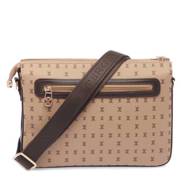 Kahverengi Print Kadın Çapraz Askılı Çanta - S26Y1PR09090-T2E - 3