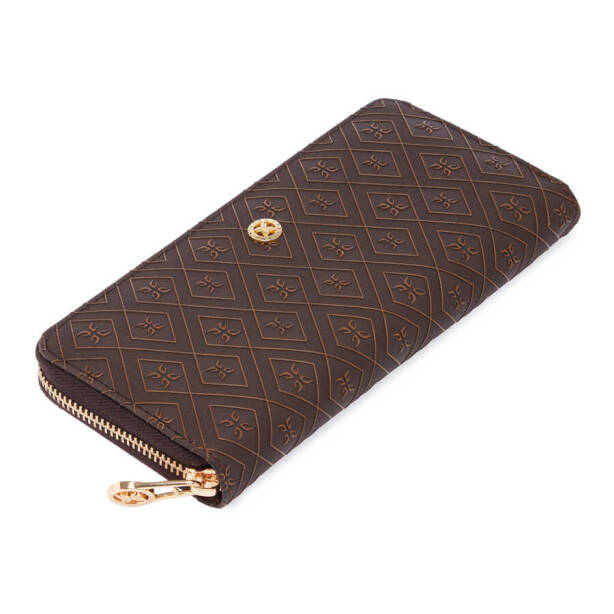 Kahverengi Print Kadın Cüzdan - S1CB00055813-R9C 