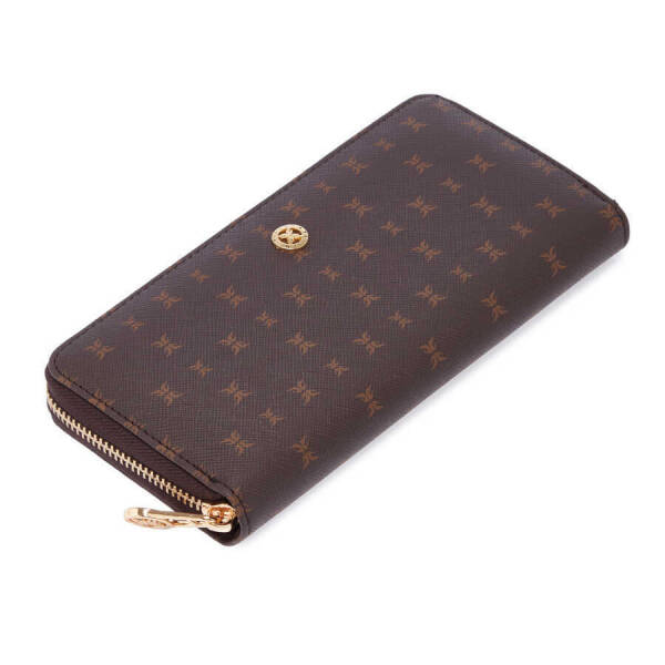 Kahverengi Print Kadın Cüzdan - S1CB00055813-T4J - 1