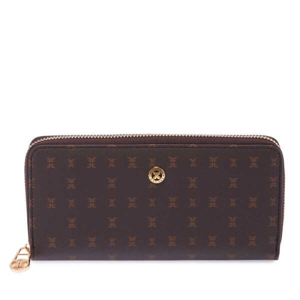 Kahverengi Print Kadın Cüzdan - S1CB00055813-T4J - 2