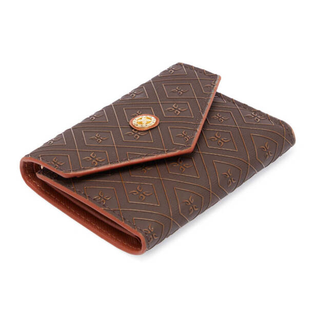 Kahverengi Print Kadın Cüzdan - S1CB00055814-R9C 