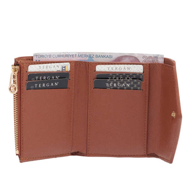 Kahverengi Print Kadın Cüzdan - S1CB00055814-T4J - 3