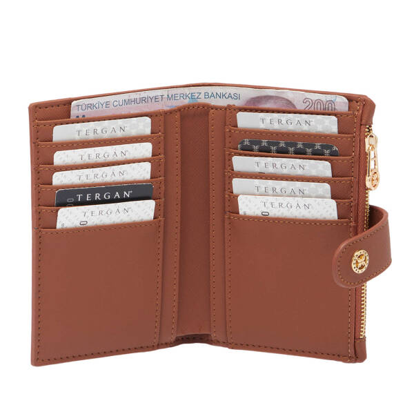 Kahverengi Print Kadın Cüzdan - S1CB00055816-T4J - 3