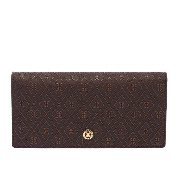 Kahverengi Print Kadın Cüzdan - S1CB00055817-R9C - 2