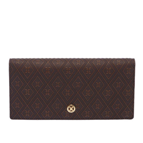 Kahverengi Print Kadın Cüzdan - S1CB00055817-R9C - 2