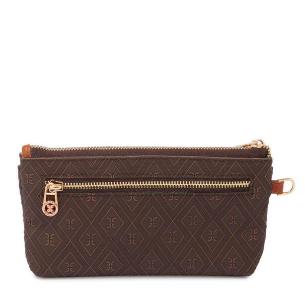 Kahverengi Print Kadın Cüzdan - S1CB00055818-R9C - 3