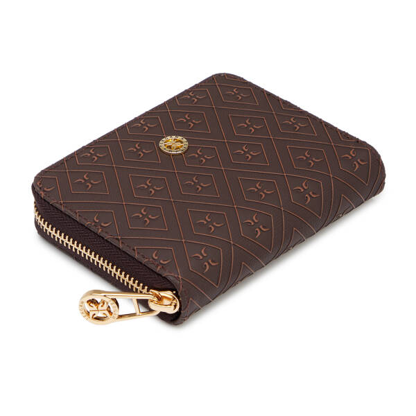 Kahverengi Print Kadın Cüzdan - S1CB00055822-R9C - 1