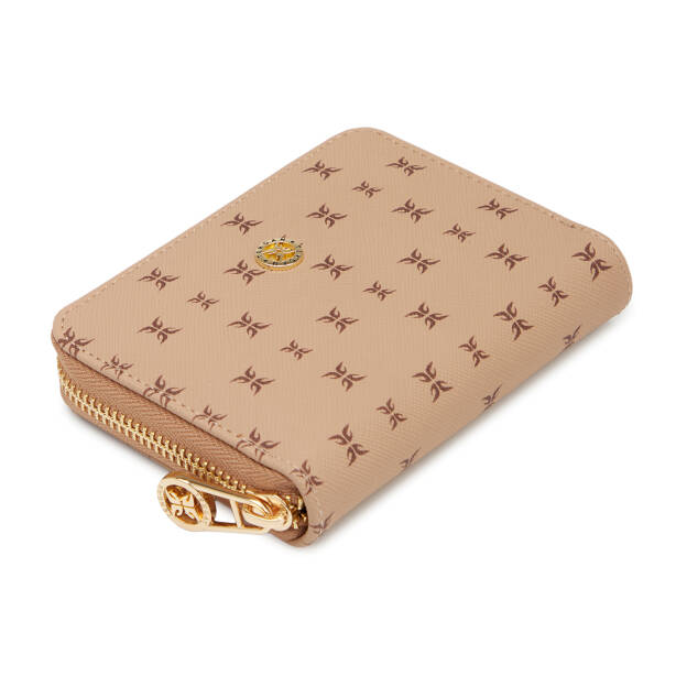 Kahverengi Print Kadın Cüzdan - S1CB00055822-T2E 