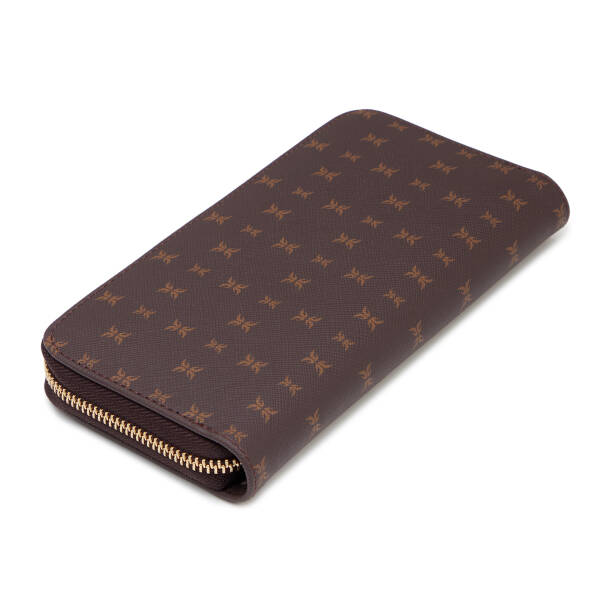 Kahverengi Print Kadın Cüzdan - S1CB00055823-T4J - 3