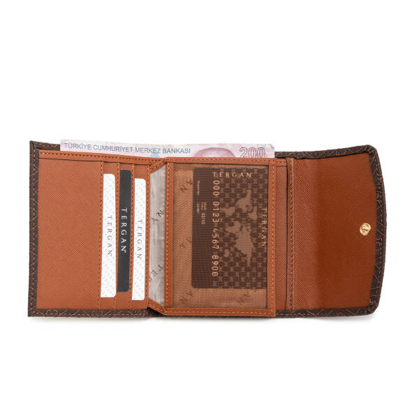 Kahverengi Print Kadın Cüzdan - S1CB00055824-R9C - 2