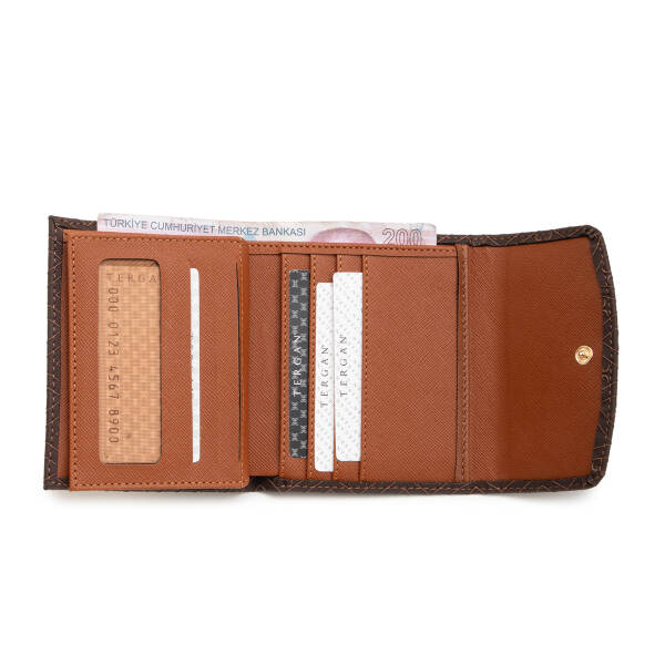 Kahverengi Print Kadın Cüzdan - S1CB00055824-R9C - 3