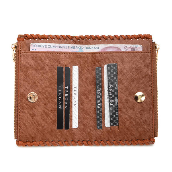 Kahverengi Print Kadın Cüzdan - S1CB00055828-R9C - 2