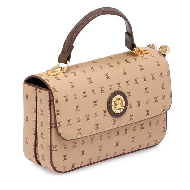 Kahverengi Print Kadın El Çantası - S25K1PR09154-T2E - 2