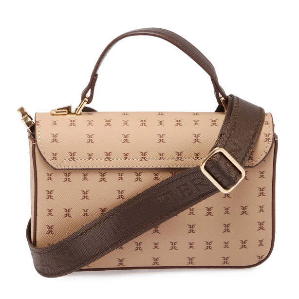 Kahverengi Print Kadın El Çantası - S25K1PR09154-T2E - 3