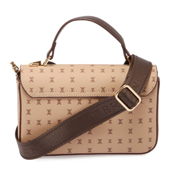 Kahverengi Print Kadın El Çantası - S25K1PR09154-T2E - 3