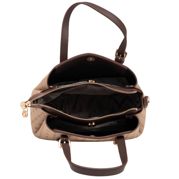 Kahverengi Print Kadın Omuz Çantası - S1WPR0000808-T2E - 4