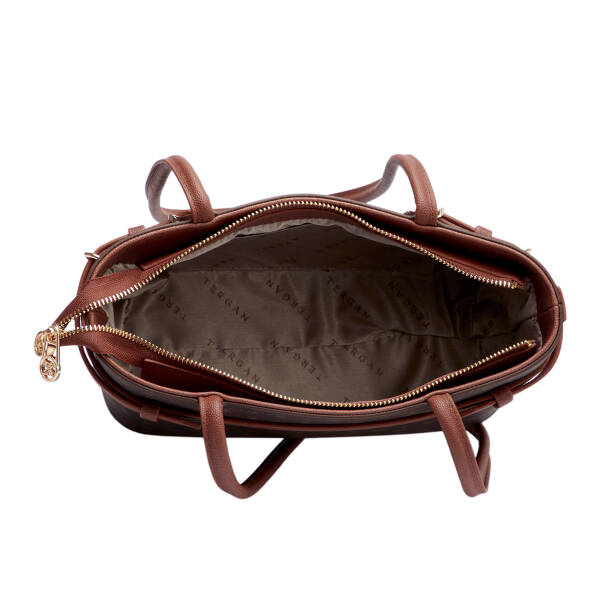 Kahverengi Print Kadın Omuz Çantası - S25K1PR09189-T4J - 4