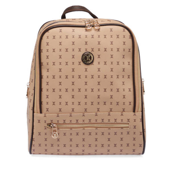 Kahverengi Print Kadın Sırt Çantası - S1SR00079606-T2E - 1