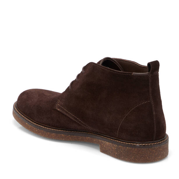 Kahverengi Süet Deri Erkek Bot - E25K1BT57436-B85 - 2