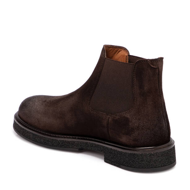 Kahverengi Süet Deri Erkek Bot - E25K1BT57458-B85 - 2