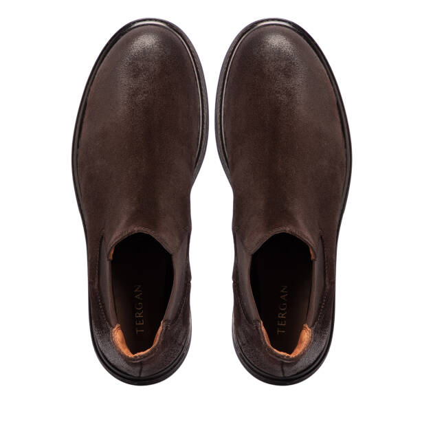 Kahverengi Süet Deri Erkek Bot - E25K1BT57458-B85 - 5