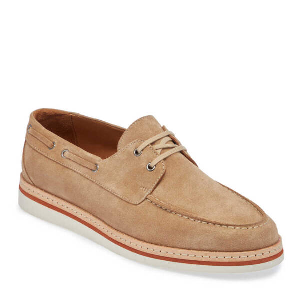 Kahverengi Süet Deri Erkek Casual Ayakkabı - E24I1AY56642-P13 - 1